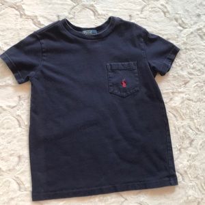 Navy Polo t-shirt size 5